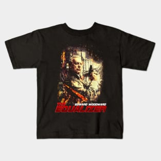 Edward Woodward The Equalizer Kids T-Shirt